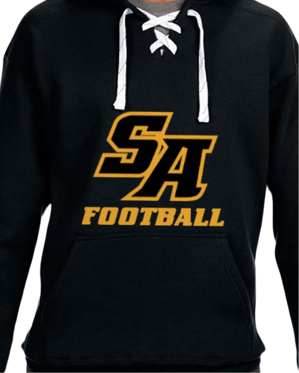 St Anthony’s Football Lace-up Mom Hoodie
