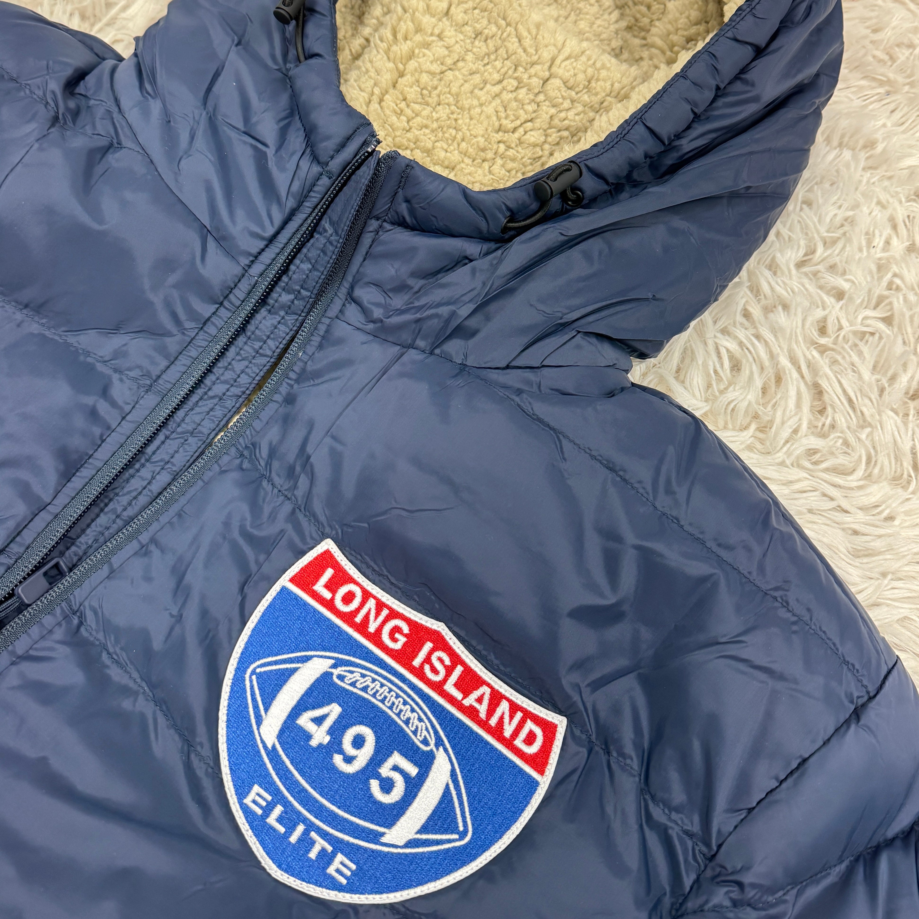 LI Elite Men’s Hooded Sherpa Lined Jacket