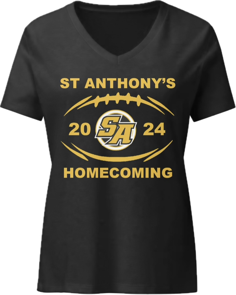 St Anthony’s Football Women's V-Neck Homecoming Tee