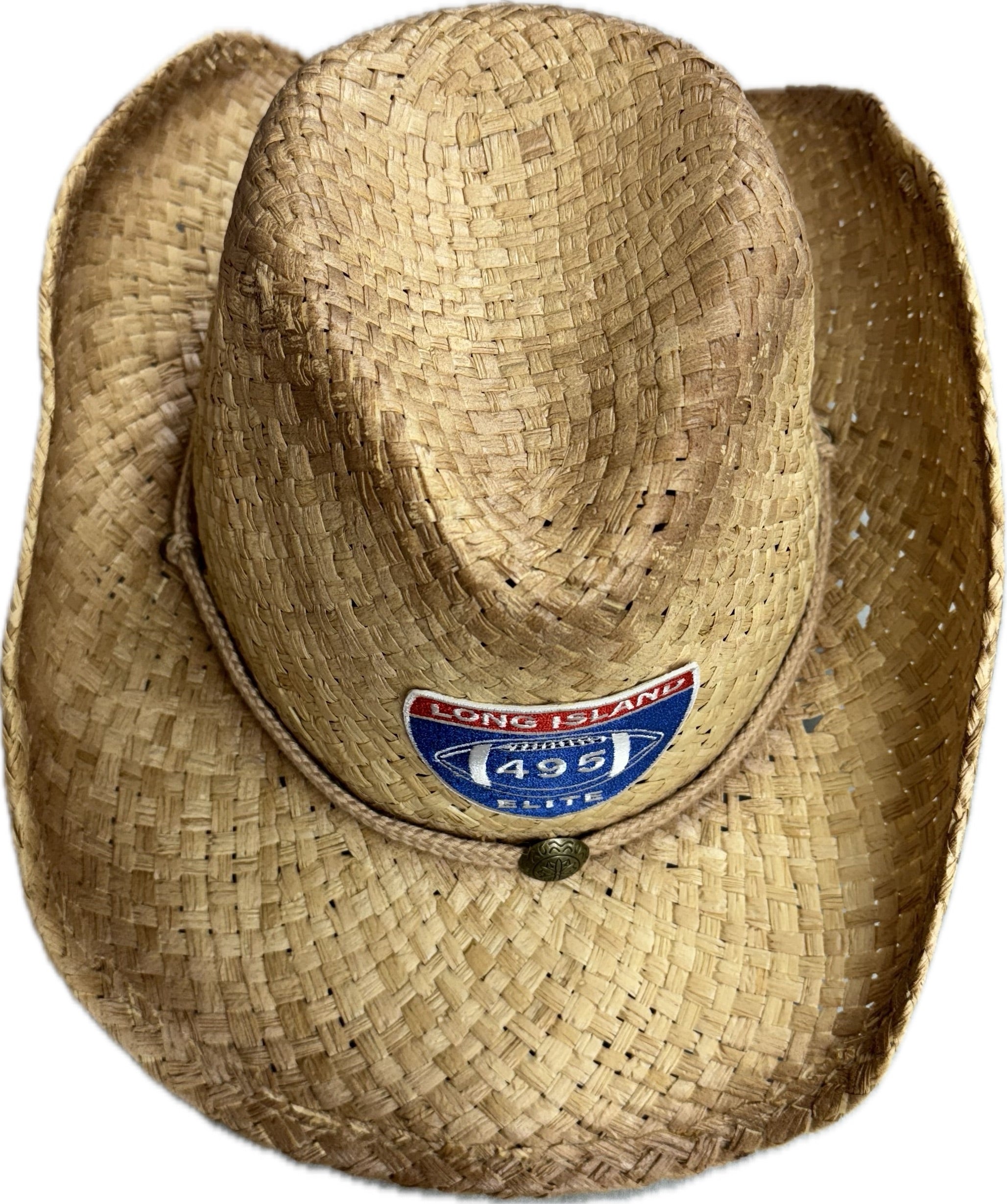 LI Elite Unisex Straw Cowboy Hat, One Size