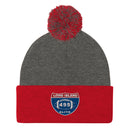 LI Elite National Team Embroidered Pom Pom Beanie